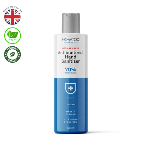 Medical Grade Hand Sanitiser Gel 300ml - Antibacterial